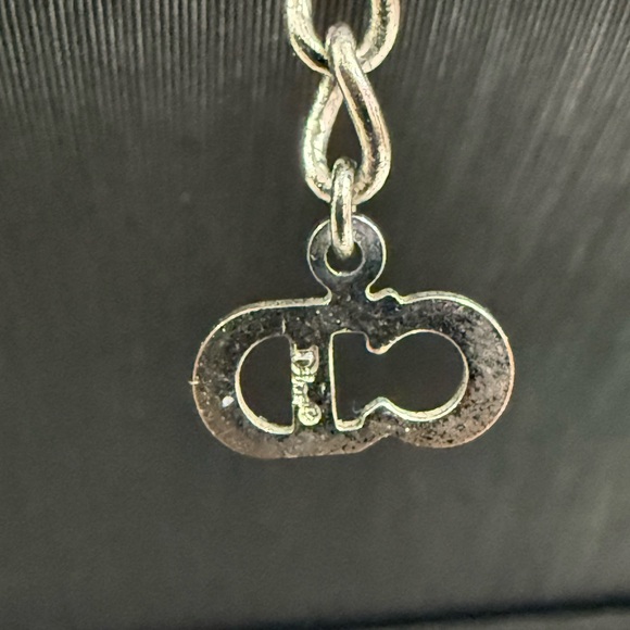 Christian Dior “CD” Silver Necklace - Picture 12 of 16